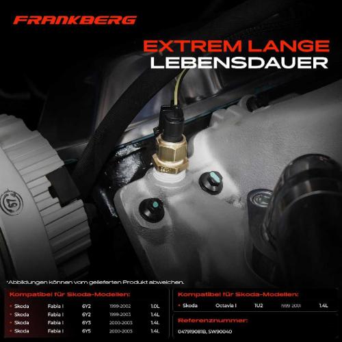 1x Öldruckschalter für Skoda Fabia I 6Y2 Combi Praktik 6Y5 Stufenheck 6Y3 Octavia I Bild 1x Öldruckschalter für Skoda Fabia I 6Y2 Combi Praktik 6Y5 Stufenheck 6Y3 Octavia I