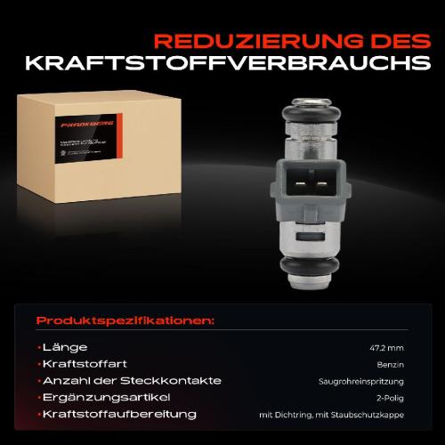 1x Einspritzventil Einspritzdüse für Renault Clio II Megane Scenic 1.4L 1.6L Bild 1x Einspritzventil Einspritzdüse für Renault Clio II Megane Scenic 1.4L 1.6L