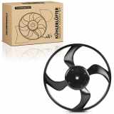 Frankberg 1x Motorkühller Einfachlüfter ohne Kühlerlüfterrahmen Renault Clio 3 BR0/1 Modus/Grand Modus Wind