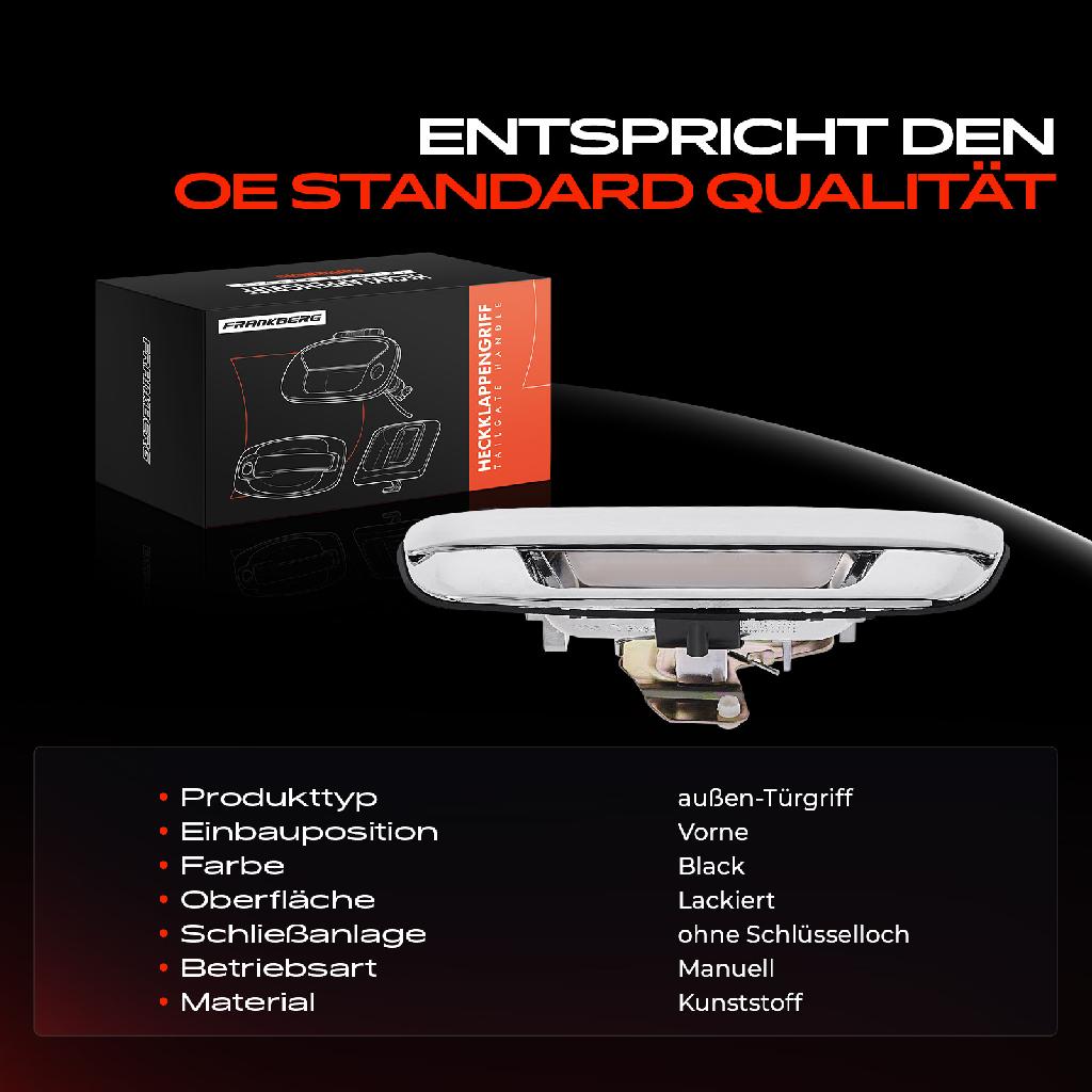 1x Türgriff Vorne außen für Citroën Jumper Bus Kasten Pritsche/Fahrgestell Fiat Ducato Peugeot Boxer