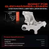 1x Achsschenkel Radaufhängung Hinterachse Rechts für VW Passat 3G2 Arteon 3H7 3H8 Skoda Superb III 3V3