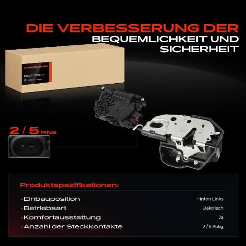 1x Türschloss Vorne Links für Mercedes-Benz W204 C204 S204 CLS C218 X218 W212 A207 C207 S212 X204 R231 R172 Bild 1x Türschloss Vorne Links für Mercedes-Benz W204 C204 S204 CLS C218 X218 W212 A207 C207 S212 X204 R231 R172