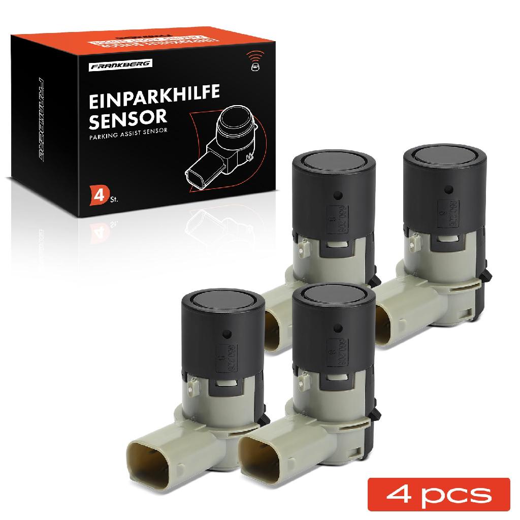 Frankberg 4x Parksensor PDC Sensor Hinten für Citroën C4 LA LC Peugeot 207 WA WC WD 2004-2015