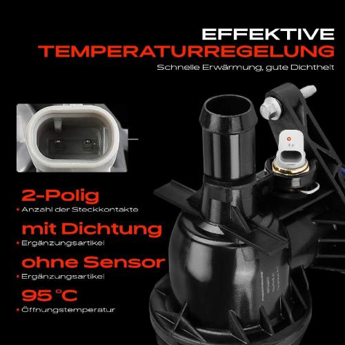 Frankberg 1x Thermostat K hlmittel f r Ford Tourneo Custom V362 Transit V363 Bus Kasten 2.0L Bild Frankberg 1x Thermostat K hlmittel f r Ford Tourneo Custom V362 Transit V363 Bus Kasten 2.0L