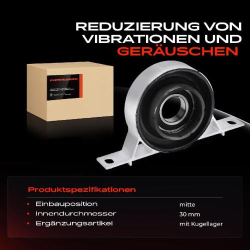 1x Lagerung Gelenkwelle Kardanwellenlager für BMW E46 316-330 E39 523i Z4 E85 Bild 1x Lagerung Gelenkwelle Kardanwellenlager für BMW E46 316-330 E39 523i Z4 E85