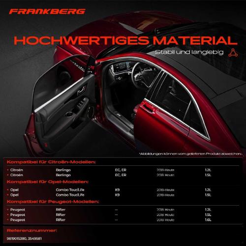 Frankberg 1x Türfeststeller Türfangband Türstopper Vorne für Opel K9 Peugeot Citroën Berlingo Bild Frankberg 1x Türfeststeller Türfangband Türstopper Vorne für Opel K9 Peugeot Citroën Berlingo