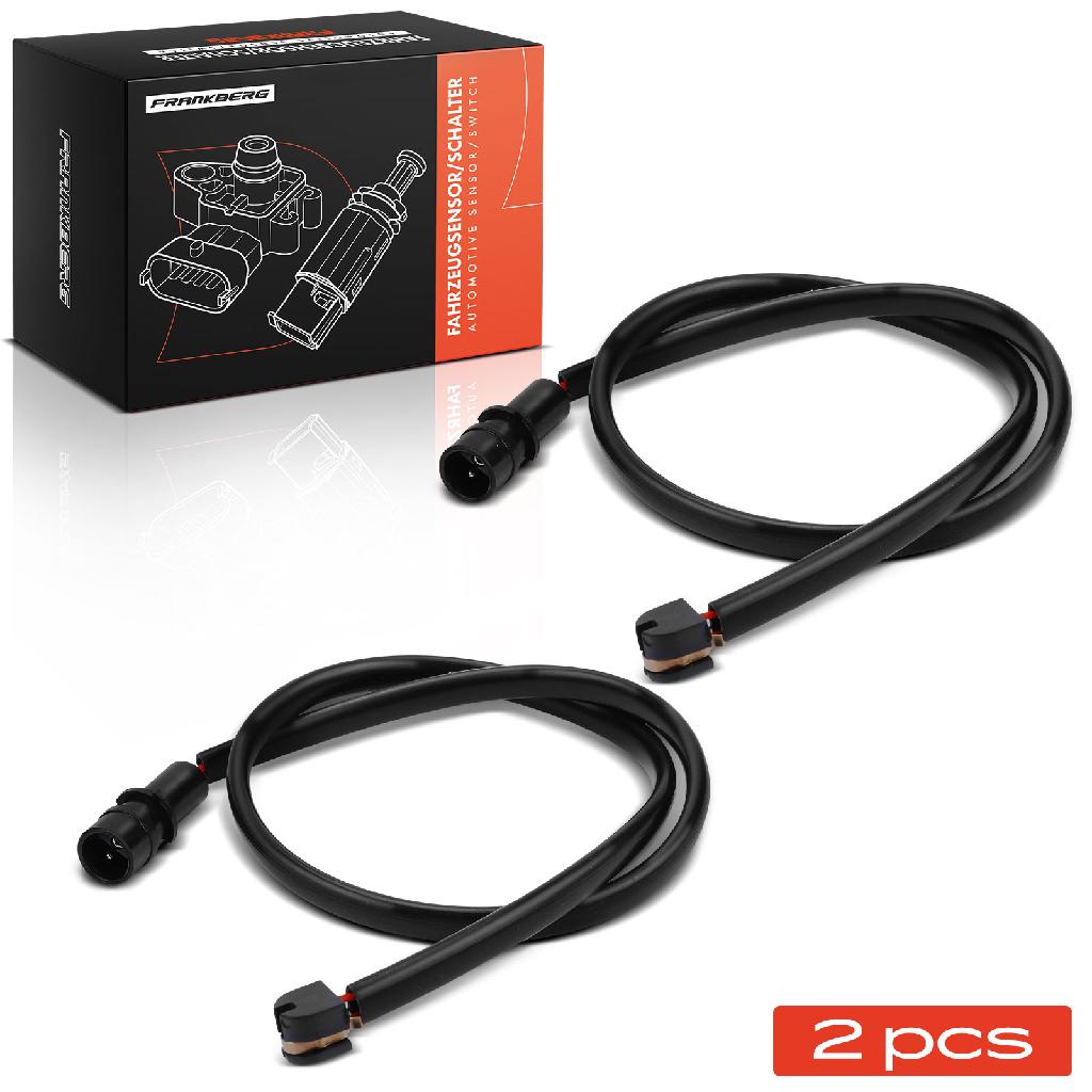 2x Warnkontakt Bremsbelagverschleiß Hinterachse für Porsche 911 Cabriolet 3.0L-3.3L
