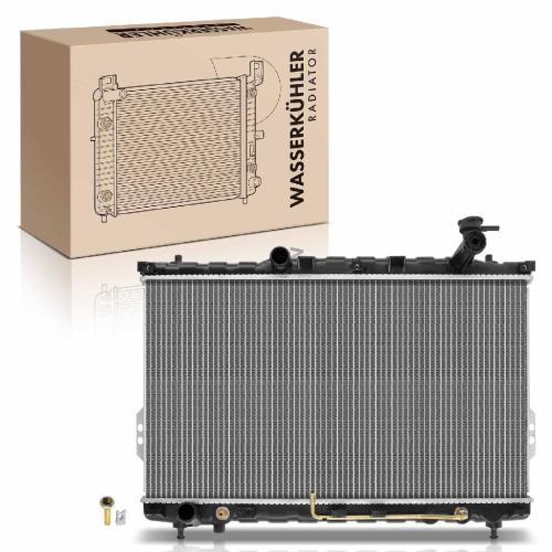 1x Kühler Wasserkühler Motorkühler für Hyundai Santa Fé I SM 2001-2006 2.4 16V 2.7 V6 Bild 1x Kühler Wasserkühler Motorkühler für Hyundai Santa Fé I SM 2001-2006 2.4 16V 2.7 V6