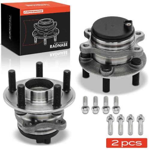 Frankberg 2x Radnabe Radlagersatz Hinterachse beidseitig für Ford Galaxy MK III Van S-Max FORD USA Edge Bild Frankberg 2x Radnabe Radlagersatz Hinterachse beidseitig für Ford Galaxy MK III Van S-Max FORD USA Edge