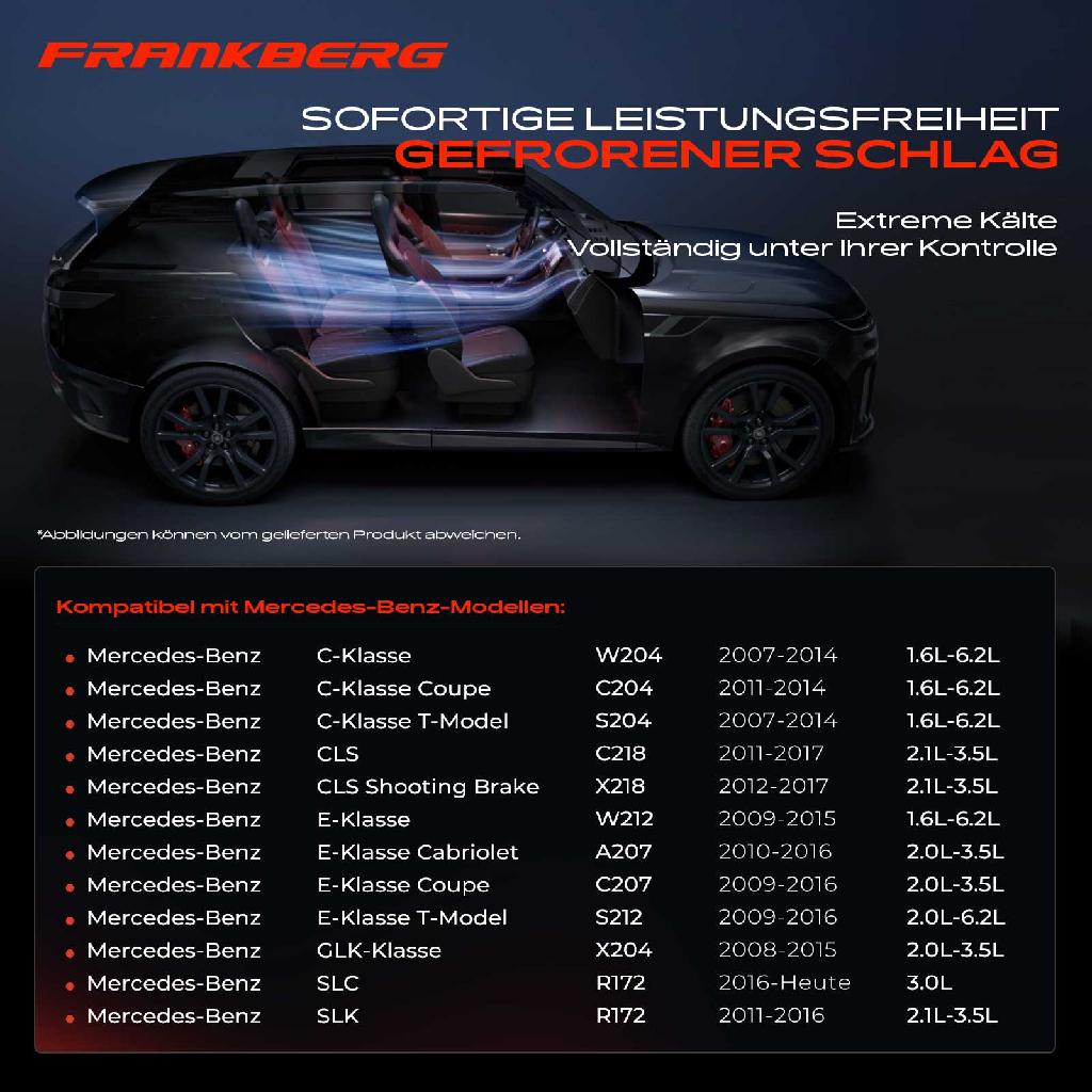 1x Klimakompressor für Mercedes-Benz C-Klasse W204 C204 S204 E-Klasse W212 S212 A207 C207