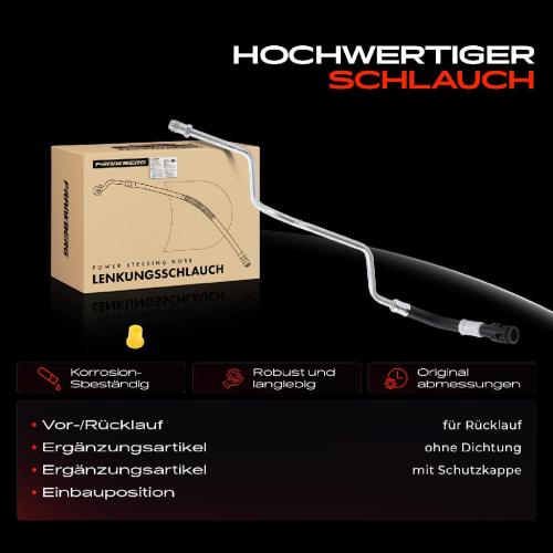 1x Hydraulikschlauch Lenkung für BMW 5er E60 E61 6er E63 E64 4.0L-4.8L Bild 1x Hydraulikschlauch Lenkung für BMW 5er E60 E61 6er E63 E64 4.0L-4.8L
