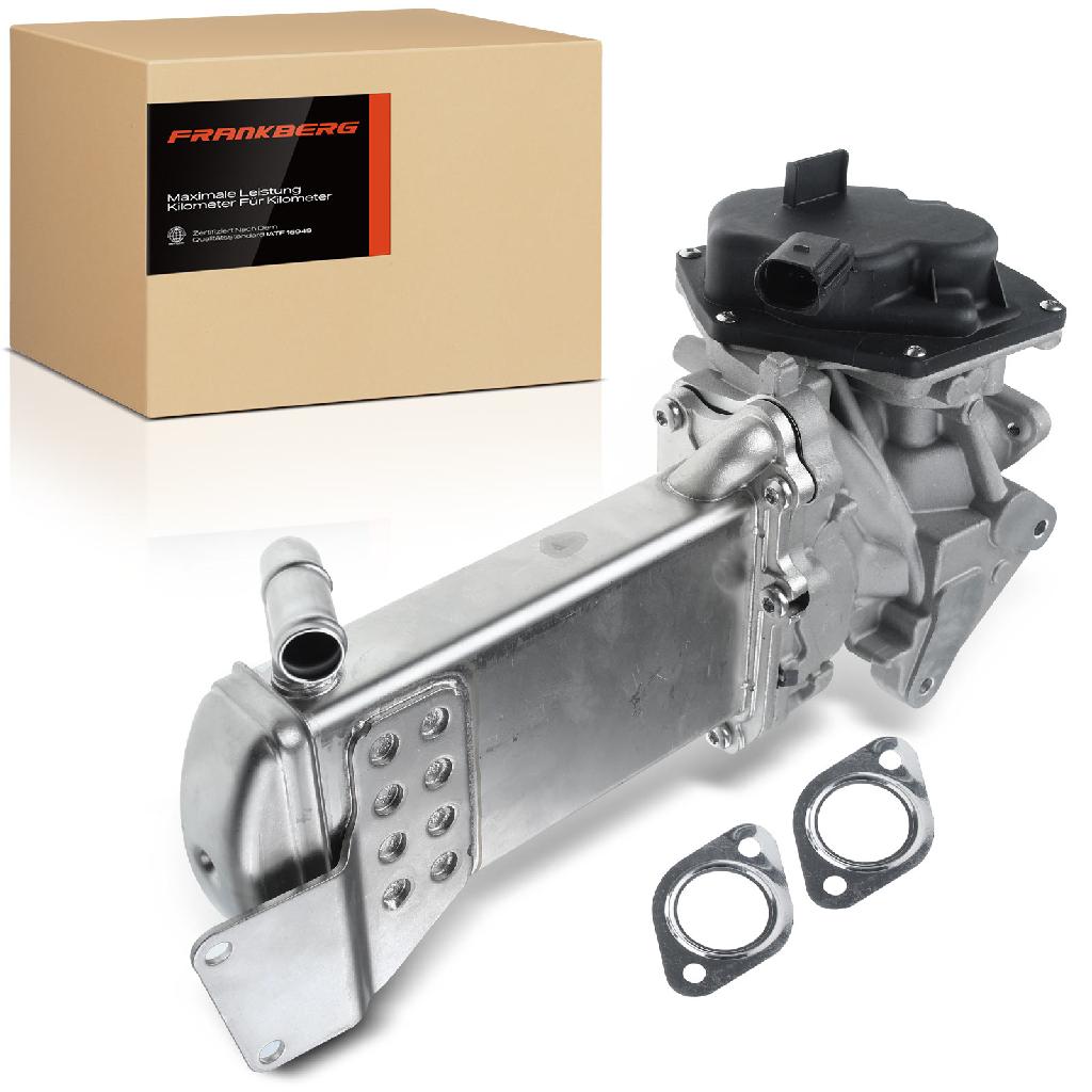 Frankberg 1x AGR-Ventil Abgasrückführungsventil für VW Amarok 2HA 2HB S1B S6B S7A S7B Golf VI 5K1 Golf VI Variant AJ5