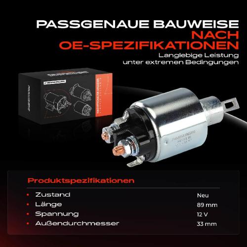 1x Magnetschalter Starter für Renault Clio 1 3 Kangoo Modus/Grand Modus Twingo I Bild 1x Magnetschalter Starter für Renault Clio 1 3 Kangoo Modus/Grand Modus Twingo I