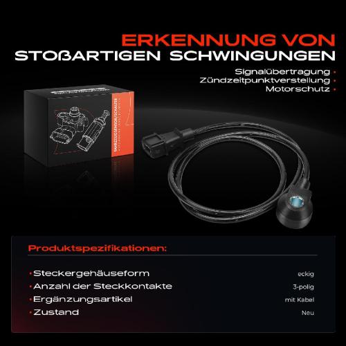 1x Klopfsensor Klopfgeber für Audi A6 4A A8 4D V8 4C 100 200 Coupe 1988-1998 Bild 1x Klopfsensor Klopfgeber für Audi A6 4A A8 4D V8 4C 100 200 Coupe 1988-1998