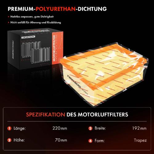 2x Luftfilter Filtereinsatz für Renault Megane Scénic Talisman Nissan Townstar Bild 2x Luftfilter Filtereinsatz für Renault Megane Scénic Talisman Nissan Townstar