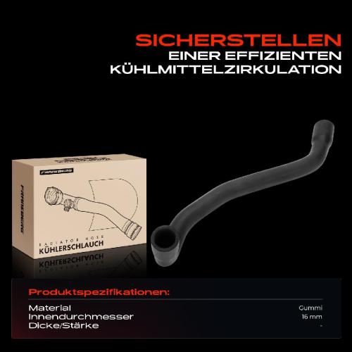 1x Kühlerschlauch Kühlwasserschlauch für Mercedes-Benz W203 W204 CL203 S203 C209 Bild 1x Kühlerschlauch Kühlwasserschlauch für Mercedes-Benz W203 W204 CL203 S203 C209