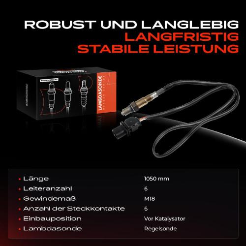 Frankberg 1x Lambdasonde Regelsonde Vor Katalysator für BMW E60 E61 E85 E87 E90 E91 E92 E93 F10 F18 Bild Frankberg 1x Lambdasonde Regelsonde Vor Katalysator für BMW E60 E61 E85 E87 E90 E91 E92 E93 F10 F18
