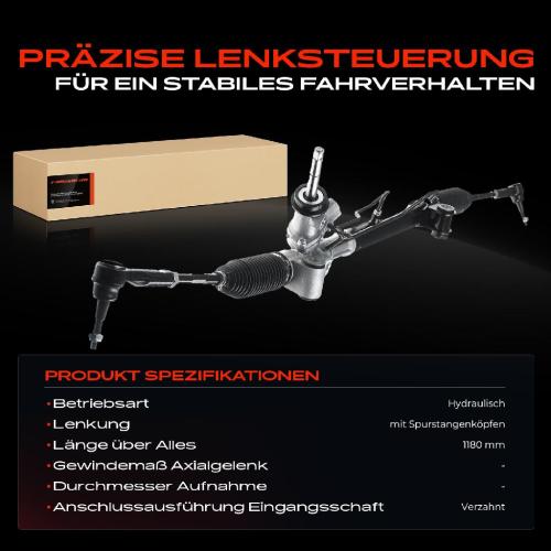 Frankberg 1x Lenkgetriebe Servolenkgetriebe für Opel Astra J P10 Chevrolet Cruze Bild Frankberg 1x Lenkgetriebe Servolenkgetriebe für Opel Astra J P10 Chevrolet Cruze