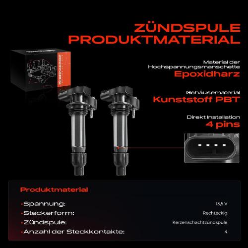 2x Zündmodul Zündspule für Buick Enclave Cadillac CTS Coupe Sport Wagon SRX STS Chevrolet Camaro Bild 2x Zündmodul Zündspule für Buick Enclave Cadillac CTS Coupe Sport Wagon SRX STS Chevrolet Camaro