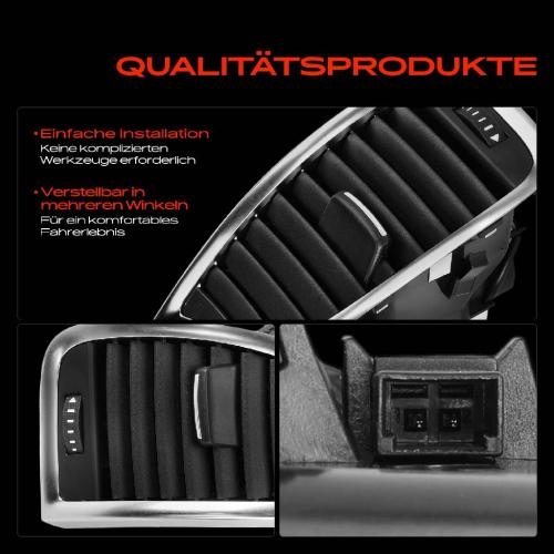 1x Luftdüse Armaturenbrett Vorne Rechts für Audi Q7 Van 4LB 2007-2015 Bild 1x Luftdüse Armaturenbrett Vorne Rechts für Audi Q7 Van 4LB 2007-2015