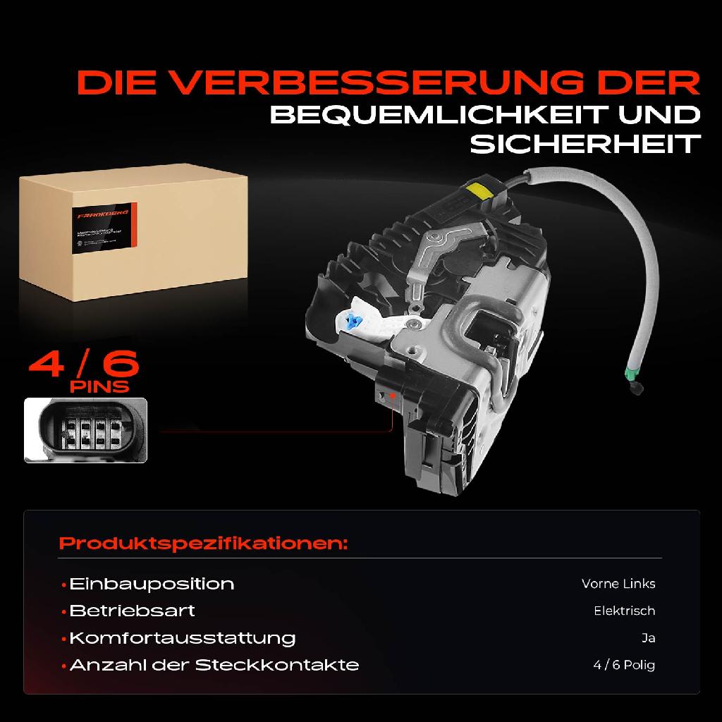 1x Türschloss Vorne Links für Mercedes-Benz GLE W166 GL-Klasse X166 SL R231 2.1L 3.0L 4.7L 5.5L 2012-2020