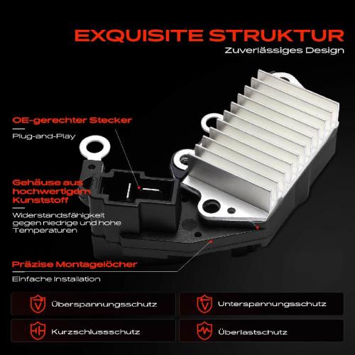 1x Lichtmaschinenregler Generatorregler für Daihatsu Feroza Hijet Piaggio Porter Bild 1x Lichtmaschinenregler Generatorregler für Daihatsu Feroza Hijet Piaggio Porter