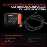 1x Warnkontakt Bremsbelagverschleiß Hinterachse für BMW Z4 Roadster E89 18i-35i 2010-2016