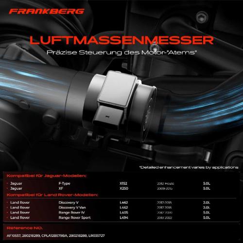 1x Luftmassenmesser für Jaguar F-Type X152 XF X250 Land Rover Discovery V L462 Discovery V Van Bild 1x Luftmassenmesser für Jaguar F-Type X152 XF X250 Land Rover Discovery V L462 Discovery V Van