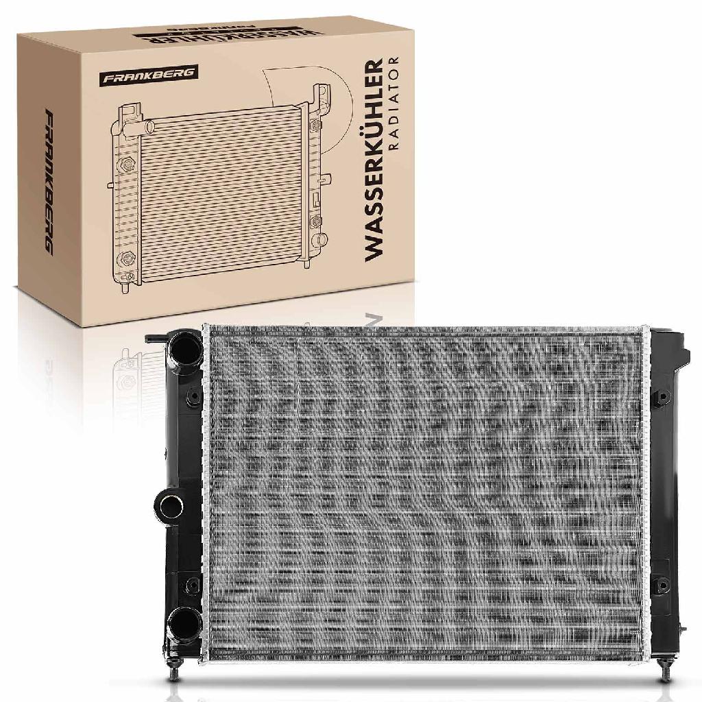 Frankberg 1x Kühler Wasserkühler Motorkühler für VW Passat Polo Santana Golf