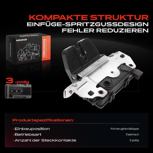 1x Türschloss Fahrzeugheckklappe für Opel Astra H L48 L35 L08 A04 Zafira B Bild 1x Türschloss Fahrzeugheckklappe für Opel Astra H L48 L35 L08 A04 Zafira B