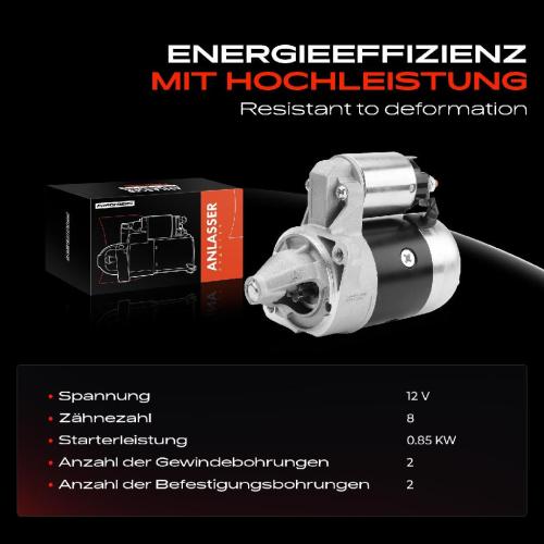 1x Anlasser Starter für Hyundai Accent I II Stufenheck III IV Elantra Getz Lantra Matrix Mirage KIA Mitsubishi Bild 1x Anlasser Starter für Hyundai Accent I II Stufenheck III IV Elantra Getz Lantra Matrix Mirage KIA Mitsubishi