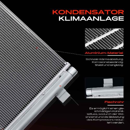 Frankberg 1x Kondensator Klimaanlage für Audi Q5 Q5 Van FYB FYG Q5 Sportback FYT 2.0L 3.0L Bild Frankberg 1x Kondensator Klimaanlage für Audi Q5 Q5 Van FYB FYG Q5 Sportback FYT 2.0L 3.0L