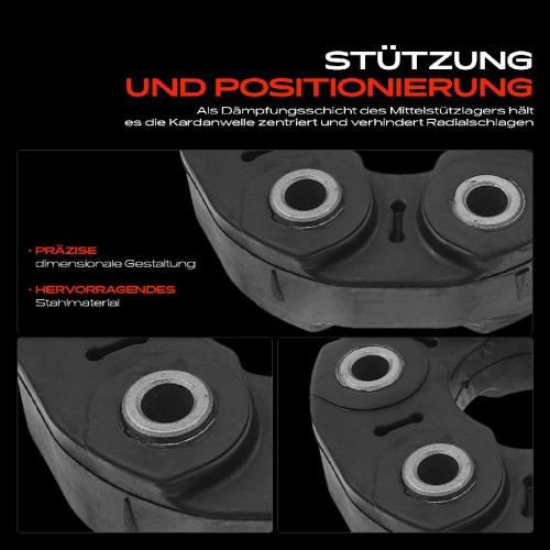 1x Gelenkscheibe Hardyscheibe Kardanwelle Vorne für BMW E90 E91 E60 E61 E81 E87 F33 G32 F01 X1 X3 X5 Bild 1x Gelenkscheibe Hardyscheibe Kardanwelle Vorne für BMW E90 E91 E60 E61 E81 E87 F33 G32 F01 X1 X3 X5