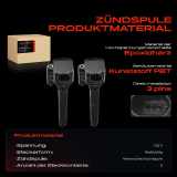 2x Zündmodul Zündspule für Fiat 500X Tipo Kombi Schrägheck Stufenheck Jeep Renegade SUV 1.6L 2014-2020