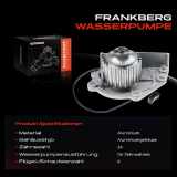 1x Wasserpumpe Kühlwasserpumpe für MG TF ZR ZT Rover 100 200 400 45 75 Coupe XW RT Lotus Land Rover