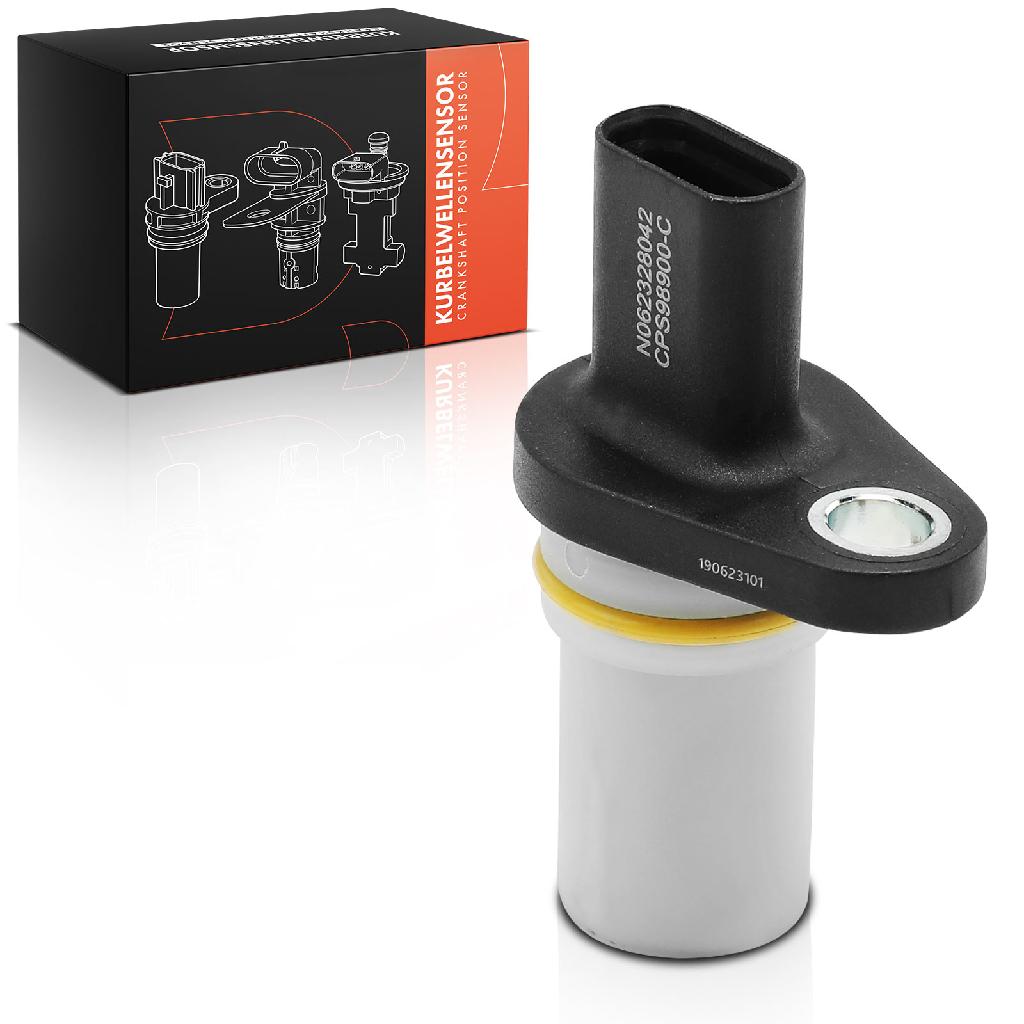 Frankberg 1x Kurbelwellensensor Impulsgeber für VW Passat 3G Golf 7 5G Beetle 5C Atlas Audi Q5 FY