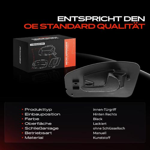 1x Türgriff Hinten Rechts innen für Opel Corsa C Kasten/Schrägheck Meriva 1.0L 1.2L 1.4L 2000-2012 Bild 1x Türgriff Hinten Rechts innen für Opel Corsa C Kasten/Schrägheck Meriva 1.0L 1.2L 1.4L 2000-2012