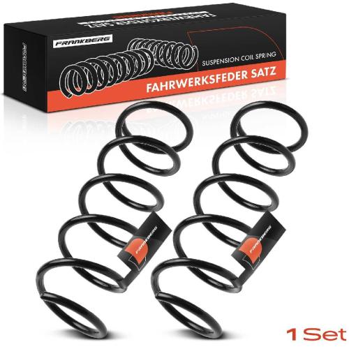 Frankberg 2x Fahrwerksfeder Vorderachse für Nissan Note E12 1.2L 1.5L Bj ab 2013 Bild Frankberg 2x Fahrwerksfeder Vorderachse für Nissan Note E12 1.2L 1.5L Bj ab 2013