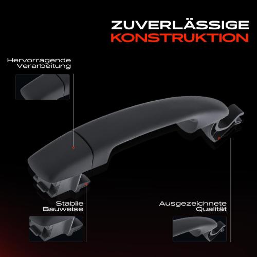 1x Türgriff Vorne Rechts außen für Citroën Berlingo Kasten/MPV Multispace Pritsche/Fahrgestell Bild 1x Türgriff Vorne Rechts außen für Citroën Berlingo Kasten/MPV Multispace Pritsche/Fahrgestell