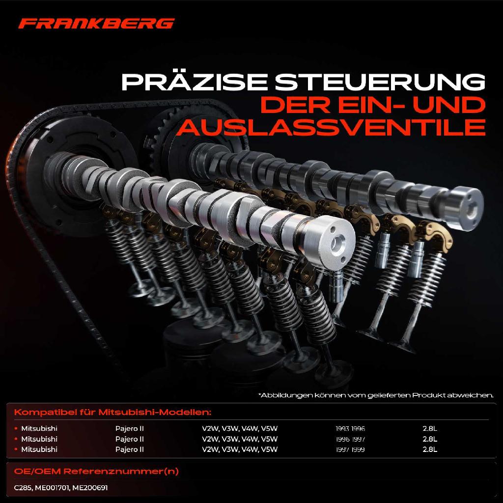 1x Nockenwelle für Mitsubishi Pajero II V2W V3W V4W 2.8L 1994-1999