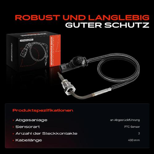 1x Abgastemperatursensor für Fiat Panda 312 319 Lancia Ypsilon 312 1.3L Bj ab 2011 Bild 1x Abgastemperatursensor für Fiat Panda 312 319 Lancia Ypsilon 312 1.3L Bj ab 2011