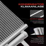 1x Kondensator Klimaanlage für Audi A4 8K B8 A5 8T3 8F7 8TA A6 A7 4G Q5 8RB 2007-2018