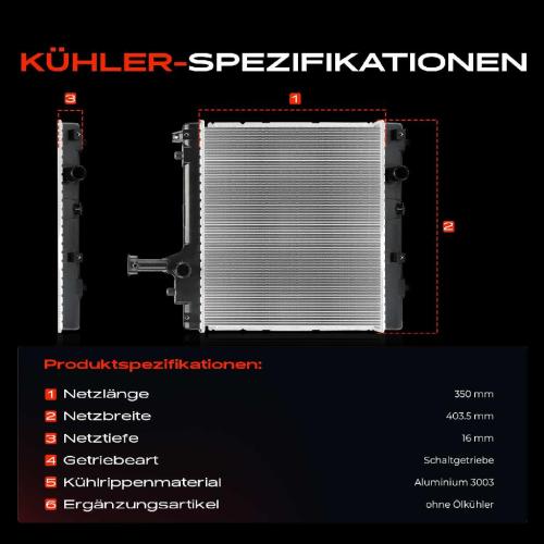 1x Kühler Wasserkühler Motorkühler für Nissan Pixo Suzuki Alto 1.0L Bild 1x Kühler Wasserkühler Motorkühler für Nissan Pixo Suzuki Alto 1.0L