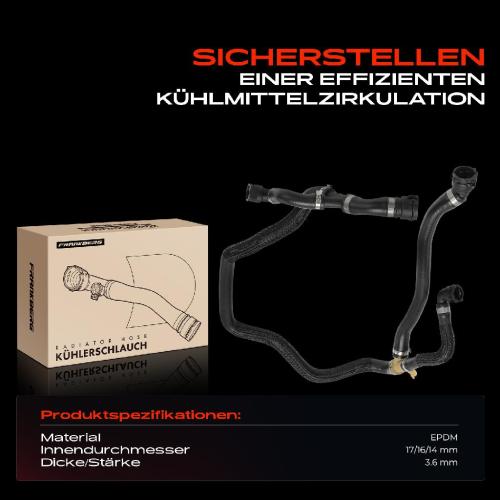 1x Kühlerschlauch Kühlwasserschlauch für BMW X5 F15 F85 X6 F16 F86 2013-2019 Bild 1x Kühlerschlauch Kühlwasserschlauch für BMW X5 F15 F85 X6 F16 F86 2013-2019