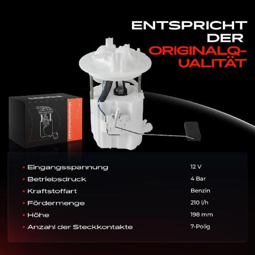 1x Kraftstoffpumpe für Mercedes-Benz GL-Klasse X166 M-Klasse W166 3.0L 2.1L 2011-2015 Bild 1x Kraftstoffpumpe für Mercedes-Benz GL-Klasse X166 M-Klasse W166 3.0L 2.1L 2011-2015