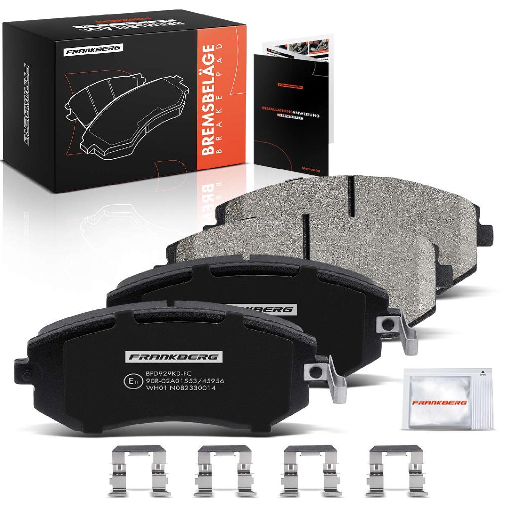 4x Bremsbeläge Vorderachse für Subaru BRZ Forester Impreza Schrägheck Station Wagon Stufenheck Legacy IV V