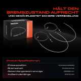 2x Seilzug Feststellbremse Hinterachse beidseitig für Renault Laguna II Grandtour KG0/1 BG0/1