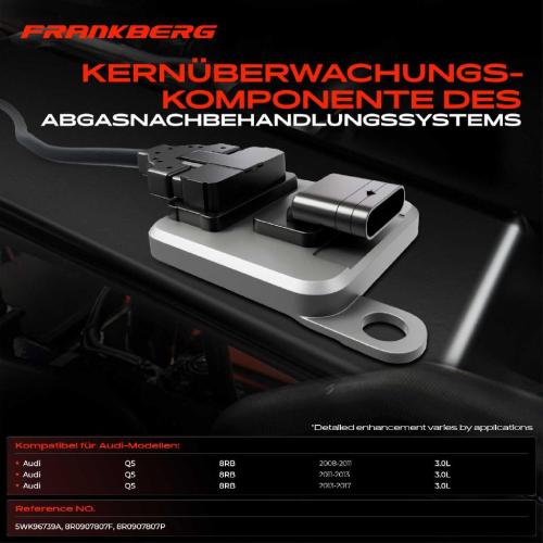 1x Nox Sensor Nitrogen Oxide Lamdasonde Katalysator für Audi Q5 8RB 2008-2017 Bild 1x Nox Sensor Nitrogen Oxide Lamdasonde Katalysator für Audi Q5 8RB 2008-2017