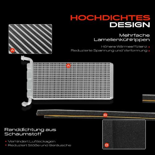 1x Wärmetauscher Innenraumheizung für Mercedes-Benz Viano Vito W639 Mixto 2003-2014 Bild 1x Wärmetauscher Innenraumheizung für Mercedes-Benz Viano Vito W639 Mixto 2003-2014