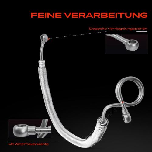 1x Servolenkung Schlauch für Audi A6 4F2 A6 Avant 4F5 A8 4E2 4E8 4.2L 2004-2011 Bild 1x Servolenkung Schlauch für Audi A6 4F2 A6 Avant 4F5 A8 4E2 4E8 4.2L 2004-2011
